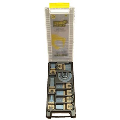 SabreCut 15pcs BB_SPK14 Fixation rapide Lames multitool Durable Compatible avec DeWalt Stanley BLACK+DECKER Bosch Fein (Non-StarLock) Makita Milwaukee Parkside Ryobi Worx Workzone - Publicité SabreCut 15pcs BB_SPK14 Fixation rapide Lames multitool Durable Compatible avec DeWalt Stanley BLACK+DECKER Bosch Fein (Non-StarLock) Makita Milwaukee Parkside Ryobi Worx Workzone - Publicité