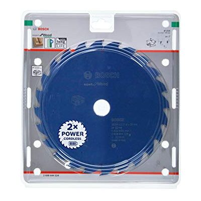 Bosch Professional 1x Lame de scie circulaire Expert for Wood (bois, 254 x 30 x 2,1 mm, 24 dents, accessoire de scie circulaire sans fil) - Publicité Bosch Professional 1x Lame de scie circulaire Expert for Wood (bois, 254 x 30 x 2,1 mm, 24 dents, accessoire de scie circulaire sans fil) - Publicité