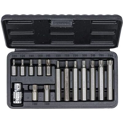 BGS TECHNIC - 14 Embouts Torx - Adaptateur 1/2" - Jeu de bits Torx - Publicité BGS TECHNIC - 14 Embouts Torx - Adaptateur 1/2" - Jeu de bits Torx - Publicité