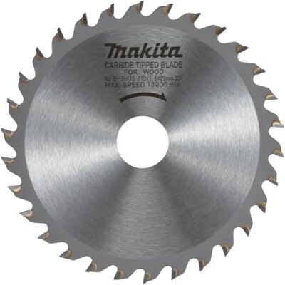 Makita D-09628 - Lame de Scie Circulaire - Dents Renforcées - Pour Bois et Clous - Durable - Publicité Makita D-09628 - Lame de Scie Circulaire - Dents Renforcées - Pour Bois et Clous - Durable - Publicité