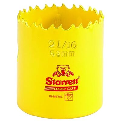 Starrett Děrovací pila s hlubokými řezy – DCH0216 vysoce výkonný bimetalický s dodatečnými kobaltovými zuby HSS – na kovy, dřevo, litinu, plasty - Scie à coupe profonde - Publicité Starrett Děrovací pila s hlubokými řezy – DCH0216 vysoce výkonný bimetalický s dodatečnými kobaltovými zuby HSS – na kovy, dřevo, litinu, plasty - Scie à coupe profonde - Publicité