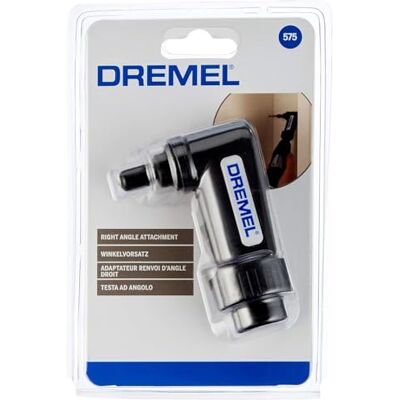 Dremel 575 Renvoi d'Angle à 45° pour Outil Multifonction Rotatif pour Découper, Poncer, Graver, Meuler, Nettoyer, Sculpter et Polir - Publicité Dremel 575 Renvoi d'Angle à 45° pour Outil Multifonction Rotatif pour Découper, Poncer, Graver, Meuler, Nettoyer, Sculpter et Polir - Publicité