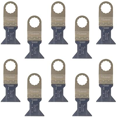 SabreCut 10pcs SC44F_10 44mm Fin Dent Bois Lames multitool Durable Compatible avec Fein SuperCut & Festool Vecturo, lames dents fines coupent bois cleanly - Publicité SabreCut 10pcs SC44F_10 44mm Fin Dent Bois Lames multitool Durable Compatible avec Fein SuperCut & Festool Vecturo, lames dents fines coupent bois cleanly - Publicité