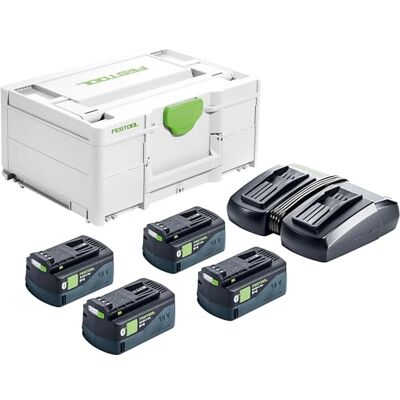 Festool Set Énergie SYS 18V 4x5,0/TCL 6 Duo - Publicité Festool Set Énergie SYS 18V 4x5,0/TCL 6 Duo - Publicité