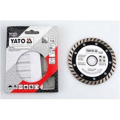 Yato Disque diamant "Turbo" 125 mm YT-6023 - Publicité Yato Disque diamant "Turbo" 125 mm YT-6023 - Publicité