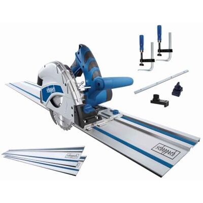 Scheppach Scie plongeante professionnelle PL56-1200W lame Ø 160 mm - Publicité Scheppach Scie plongeante professionnelle PL56-1200W lame Ø 160 mm - Publicité