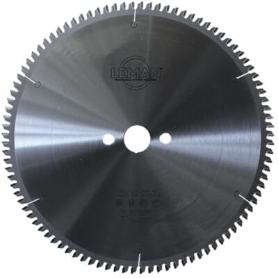 Leman Lame pour scie circulaire carbure diametre de 300 0 420 mm Ø mm.305 Alésage mm.30 Epais. mm.2,6 Nb de dents.96 neg alu - - Publicité Leman Lame pour scie circulaire carbure diametre de 300 0 420 mm Ø mm.305 Alésage mm.30 Epais. mm.2,6 Nb de dents.96 neg alu - - Publicité