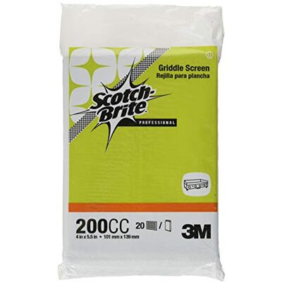 3M Scotch-Brite Grille à récurer 200CC, 101 mm x 139 mm - Publicité 3M Scotch-Brite Grille à récurer 200CC, 101 mm x 139 mm - Publicité