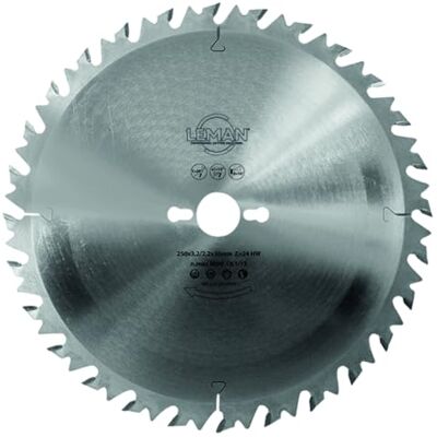 Leman Lame de scie circulaire de débit 380x30 mm 28 dents avec anti recul à bois - Publicité Leman Lame de scie circulaire de débit 380x30 mm 28 dents avec anti recul à bois - Publicité