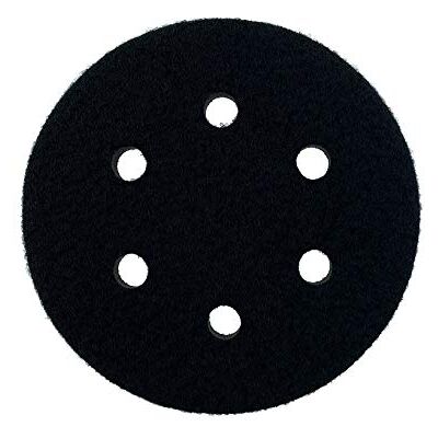 SabreCut 1pc OSSCIP002 150mm 6 Hole Plateau ponceuse Pro Compatible avec Dual Action Sanders, soft auto-agrippant pad holds abrasives securely pour consistent sanding - Publicité SabreCut 1pc OSSCIP002 150mm 6 Hole Plateau ponceuse Pro Compatible avec Dual Action Sanders, soft auto-agrippant pad holds abrasives securely pour consistent sanding - Publicité