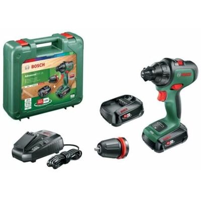 Bosch AdvancedDrill 18 - Perceuse-visseuse sans fil - 2 vitesses - 36 Nm - 18 V - Publicité Bosch AdvancedDrill 18 - Perceuse-visseuse sans fil - 2 vitesses - 36 Nm - 18 V - Publicité