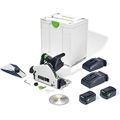 Festool Scie plongeante tsc 55 5,2 kebi-plus/xl 2 batteries 18v, chargeur + lame ø 160 mm + systainer sys3-576714 - Publicité Festool Scie plongeante tsc 55 5,2 kebi-plus/xl 2 batteries 18v, chargeur + lame ø 160 mm + systainer sys3-576714 - Publicité