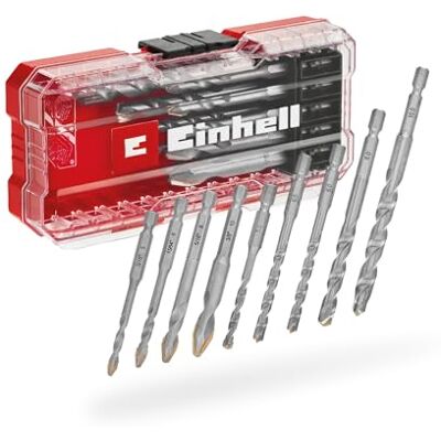 Einhell 51410 Ensemble de Forets - Perceuse à carreaux, 5-10mm - Publicité Einhell 51410 Ensemble de Forets - Perceuse à carreaux, 5-10mm - Publicité