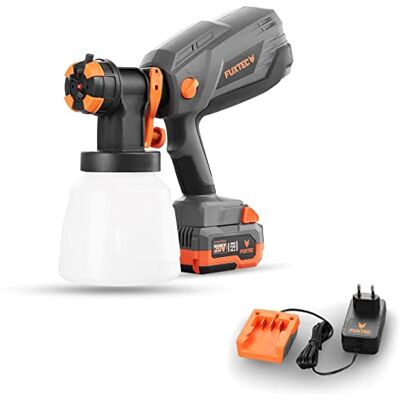 FUXTEC - FX-E1CSP20 - 20V - 4Ah - Pistolet à peinture - Publicité FUXTEC - FX-E1CSP20 - 20V - 4Ah - Pistolet à peinture - Publicité