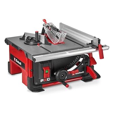 Einhell Scie circulaire sur table sans fil TE-TS 36/8 T Li-Solo Power X-Change (36 V, hauteur de coupe 70 mm, lame Ø 210 mm, extension de table, butée parallèle, avec lame, sans batteries) - Publicité Einhell Scie circulaire sur table sans fil TE-TS 36/8 T Li-Solo Power X-Change (36 V, hauteur de coupe 70 mm, lame Ø 210 mm, extension de table, butée parallèle, avec lame, sans batteries) - Publicité