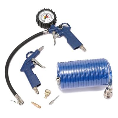 POWER AERO NOVIA Kit d'accessoires pour compresseur 6 pièces,Accessoires pour compresseur d’air Bleu - Publicité POWER AERO NOVIA Kit d'accessoires pour compresseur 6 pièces,Accessoires pour compresseur d’air Bleu - Publicité