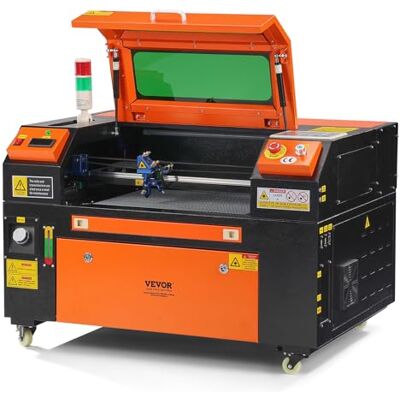 VEVOR Graveur Laser CO2 Machine de Gravure Découpe Laser 50 W Zone de Travail 300x500 mm, Vitesse de Travail 0-500 mm/s, avec Assistance Air, Panneau de Commande Numérique, pour Bois, Acrylique, Tissu - Publicité VEVOR Graveur Laser CO2 Machine de Gravure Découpe Laser 50 W Zone de Travail 300x500 mm, Vitesse de Travail 0-500 mm/s, avec Assistance Air, Panneau de Commande Numérique, pour Bois, Acrylique, Tissu - Publicité