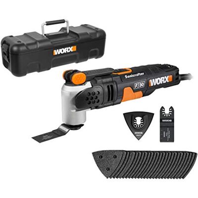 Worx - Sonicrafter F30-HTA - 350 W - Outil électrique - Publicité Worx - Sonicrafter F30-HTA - 350 W - Outil électrique - Publicité