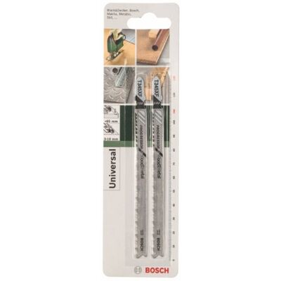 Bosch Accessories 2609256737 T345XF Lame de scie sauteuse - Publicité Bosch Accessories 2609256737 T345XF Lame de scie sauteuse - Publicité