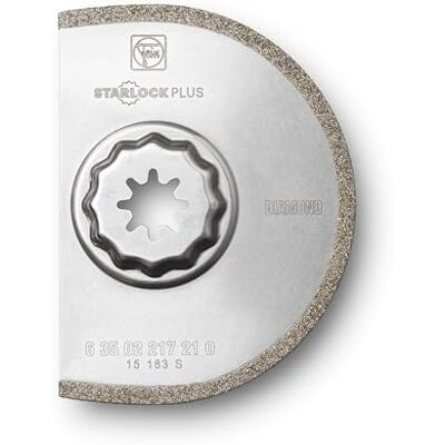 Fein 63502217210 Accessoires oscillants SL; Lame segment à concrétion diamant StarlockPlus Ø90x1.2mm, Accessoire, Oscillation - Publicité Fein 63502217210 Accessoires oscillants SL; Lame segment à concrétion diamant StarlockPlus Ø90x1.2mm, Accessoire, Oscillation - Publicité