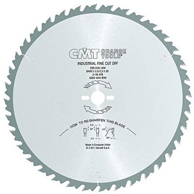 CMT ORANGE TOOLS 285.036.16M Lame Circulaire Z36 10ATB 400X3.5X30 - Publicité CMT ORANGE TOOLS 285.036.16M Lame Circulaire Z36 10ATB 400X3.5X30 - Publicité