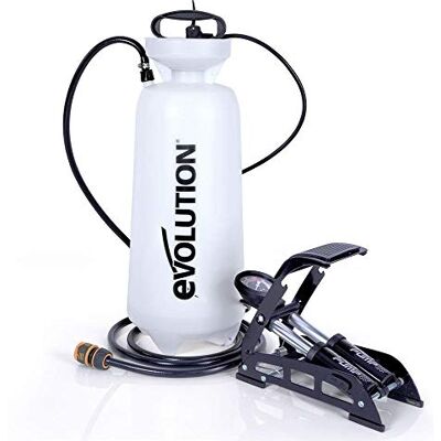 Evolution Récipient d'eau sous pression avec pompe à pied - 15 L - Récipient pour suppression de poussière - Publicité Evolution Récipient d'eau sous pression avec pompe à pied - 15 L - Récipient pour suppression de poussière - Publicité