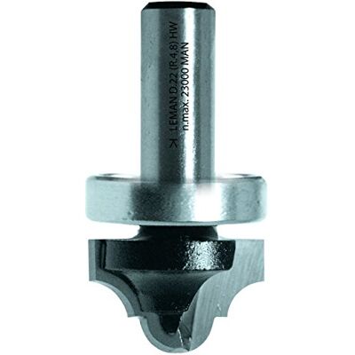 Leman 4538.705.00 Mèche profil HM pour moulures ø 22 mm queue de 8 mm avec guide supérieur - Publicité Leman 4538.705.00 Mèche profil HM pour moulures ø 22 mm queue de 8 mm avec guide supérieur - Publicité