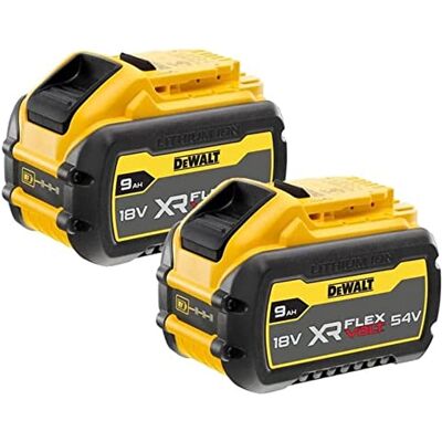 DeWalt - DCB547 - 9.0Ah - Twin Pack - Batterie - Publicité DeWalt - DCB547 - 9.0Ah - Twin Pack - Batterie - Publicité