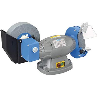 Fervi S503 Meuleuse combinée d'établi avec meule à eau et meule à sec - Publicité Fervi S503 Meuleuse combinée d'établi avec meule à eau et meule à sec - Publicité