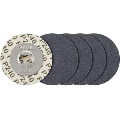 Dremel Ez413sa EZ Lock Grain 240 Disques abrasifs - Publicité Dremel Ez413sa EZ Lock Grain 240 Disques abrasifs - Publicité