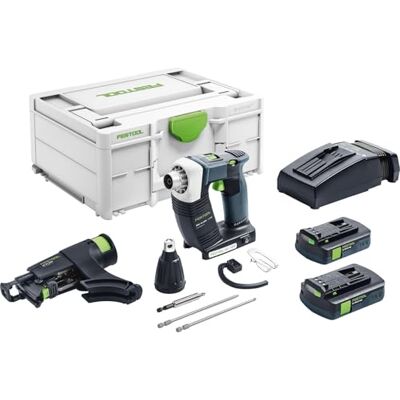 Festool Visseuse sans fil pour plaquiste DURADRIVE DWC 18-4500 HPC 4,0 I-Plus - Publicité Festool Visseuse sans fil pour plaquiste DURADRIVE DWC 18-4500 HPC 4,0 I-Plus - Publicité