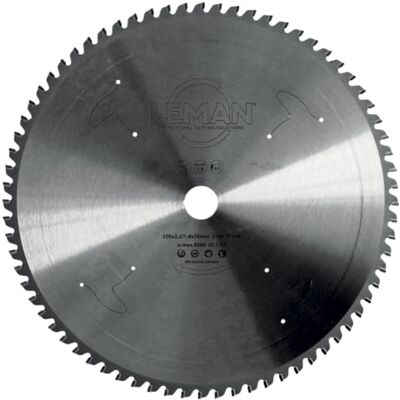 Leman Lame de scie circulaire pour inox 216x30 mm 2800tr/min 54 dents - Publicité Leman Lame de scie circulaire pour inox 216x30 mm 2800tr/min 54 dents - Publicité