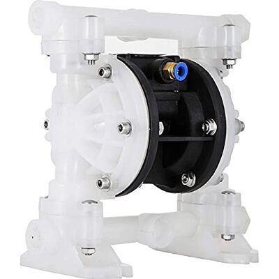 VEVOR Pompe à double membrane à air comprimé 2 m3/h, 5 kg, v0 air, parfaite pour l'eau, l'huile, la métallurgie, l'exploitation minière, le revêtement, la pression, la fabrication de papier - Publicité VEVOR Pompe à double membrane à air comprimé 2 m3/h, 5 kg, v0 air, parfaite pour l'eau, l'huile, la métallurgie, l'exploitation minière, le revêtement, la pression, la fabrication de papier - Publicité