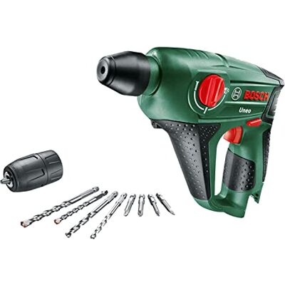 Bosch perforateur sans fil Uneo (sans batterie, système 12 V, dans carton) - Publicité Bosch perforateur sans fil Uneo (sans batterie, système 12 V, dans carton) - Publicité