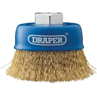 Draper 41444 Brosse à fil - Ondulé, 80mm, M14 - Outil à fil - Publicité Draper 41444 Brosse à fil - Ondulé, 80mm, M14 - Outil à fil - Publicité