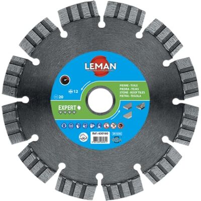 Leman - Segment Turbo Granit Quartz - Ø125mm - Disque diamant - Publicité Leman - Segment Turbo Granit Quartz - Ø125mm - Disque diamant - Publicité