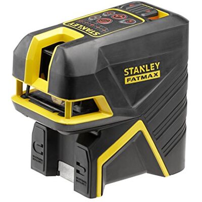 Stanley Scpr5 Niveau Laser Croix + 5 Points Gamme FATMAX Faisceau Rouge Portée jusqu'à 50 avec Cellule de Détection de Détection (Non Fournie) Livré en Mallette Tstak avec 3 Accessoires et Piles - Publicité Stanley Scpr5 Niveau Laser Croix + 5 Points Gamme FATMAX Faisceau Rouge Portée jusqu'à 50 avec Cellule de Détection de Détection (Non Fournie) Livré en Mallette Tstak avec 3 Accessoires et Piles - Publicité