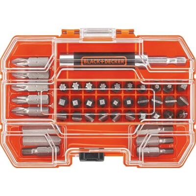 Ensemble de tournevis Black & Decker BDA42SD - 42 pièces - Publicité Ensemble de tournevis Black & Decker BDA42SD - 42 pièces - Publicité