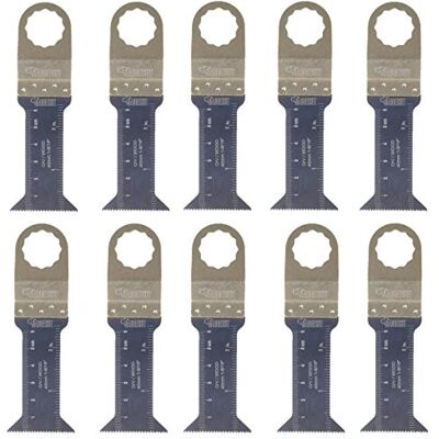 SabreCut 10pcs SC44L_10 44mm x 68mm Bois Lames multitool Durable Compatible avec Fein SuperCut & Festool Vecturo, lames mixtes coupent bois, métal et plastique - Publicité SabreCut 10pcs SC44L_10 44mm x 68mm Bois Lames multitool Durable Compatible avec Fein SuperCut & Festool Vecturo, lames mixtes coupent bois, métal et plastique - Publicité