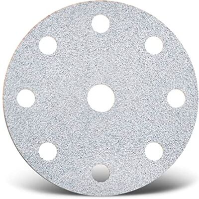 MENZER - White G320 - 9-hole - Ø150 mm - Disques abrasifs - Publicité MENZER - White G320 - 9-hole - Ø150 mm - Disques abrasifs - Publicité