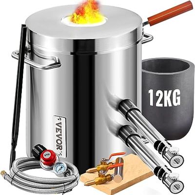 Four de fusion VEVOR Propane 12KG Grande capacité - Four - Publicité Four de fusion VEVOR Propane 12KG Grande capacité - Four - Publicité