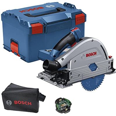 Bosch 18V System scie plongeante sans-fil BITURBO GKT 18V-52 GC (lame Ø 140 mm avec alésage 20 mm), module de connectivité, sac à poussière, calage L-BOXX, L-BOXX) - Publicité Bosch 18V System scie plongeante sans-fil BITURBO GKT 18V-52 GC (lame Ø 140 mm avec alésage 20 mm), module de connectivité, sac à poussière, calage L-BOXX, L-BOXX) - Publicité