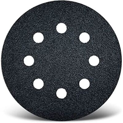 MENZER - Black G240 - 125 mm - 8 trous - Disque abrasif - Publicité MENZER - Black G240 - 125 mm - 8 trous - Disque abrasif - Publicité