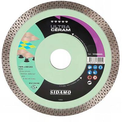 ULTRA CERAM - Disque diamant Ø 125 mm - Publicité ULTRA CERAM - Disque diamant Ø 125 mm - Publicité