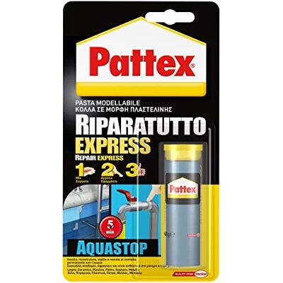 Pattex 1563676 répare Express Aqua, 48 g - Publicité Pattex 1563676 répare Express Aqua, 48 g - Publicité
