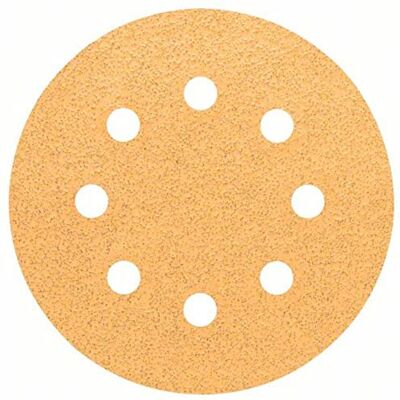 Bosch Accessories 2608605069 Disque abrasif 5 pièces 125 mm Grain K80 - Publicité Bosch Accessories 2608605069 Disque abrasif 5 pièces 125 mm Grain K80 - Publicité