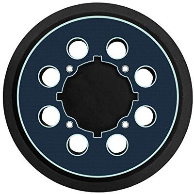 SabreCut 1pc OSSCS003 125mm 8 Hole Plateau ponceuse Pro Compatible avec DeWalt, medium auto-agrippant pad holds abrasives securely pour consistent sanding - Publicité SabreCut 1pc OSSCS003 125mm 8 Hole Plateau ponceuse Pro Compatible avec DeWalt, medium auto-agrippant pad holds abrasives securely pour consistent sanding - Publicité