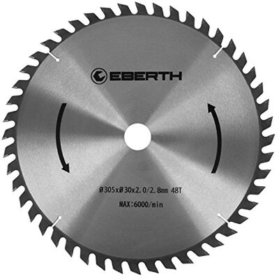 EBERTH - LS2-305X48T - 305mm - 48T - Lame de scie circulaire - Publicité EBERTH - LS2-305X48T - 305mm - 48T - Lame de scie circulaire - Publicité