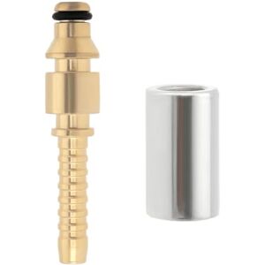 be in your mind 1 raccord de tuyau de nettoyeur haute pression en laiton 6,5 mm à ajustement rapide avec virole à sertir compatible avec nettoyeur haute pression Stihl - Publicité be in your mind 1 raccord de tuyau de nettoyeur haute pression en laiton 6,5 mm à ajustement rapide avec virole à sertir compatible avec nettoyeur haute pression Stihl - Publicité