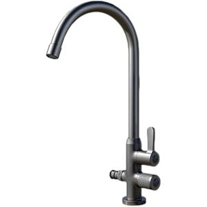 SXWYLZ Robinet D'Eau Froide Uniquement Robinet Extérieur Antigel Rotation à 360° avec Répartiteur 1/2 Robinets Exterieur Jardin Double Sortie, Double Poignée,Gris - Publicité SXWYLZ Robinet D'Eau Froide Uniquement Robinet Extérieur Antigel Rotation à 360° avec Répartiteur 1/2 Robinets Exterieur Jardin Double Sortie, Double Poignée,Gris - Publicité